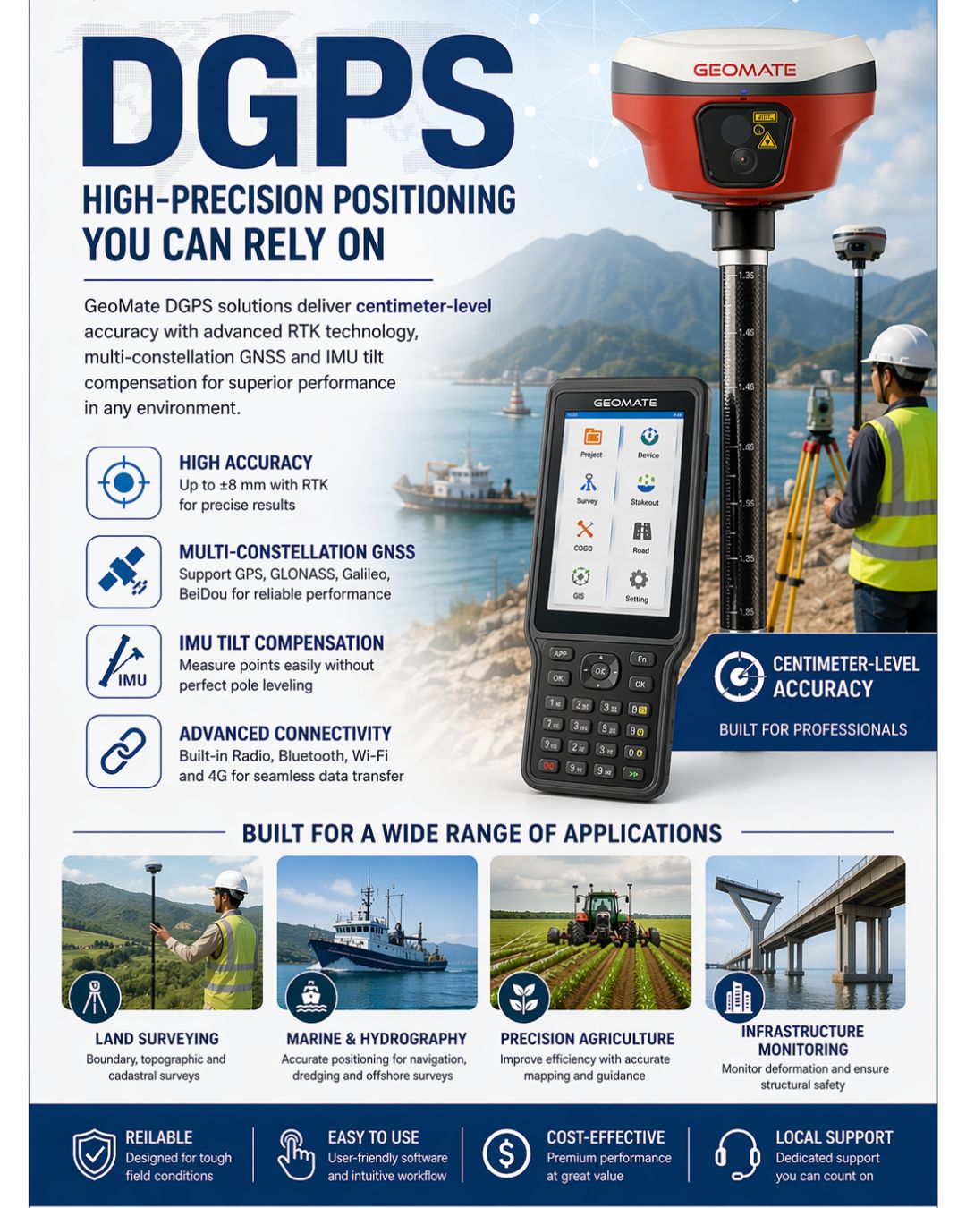 GEOMATE GNSS Receivers Image